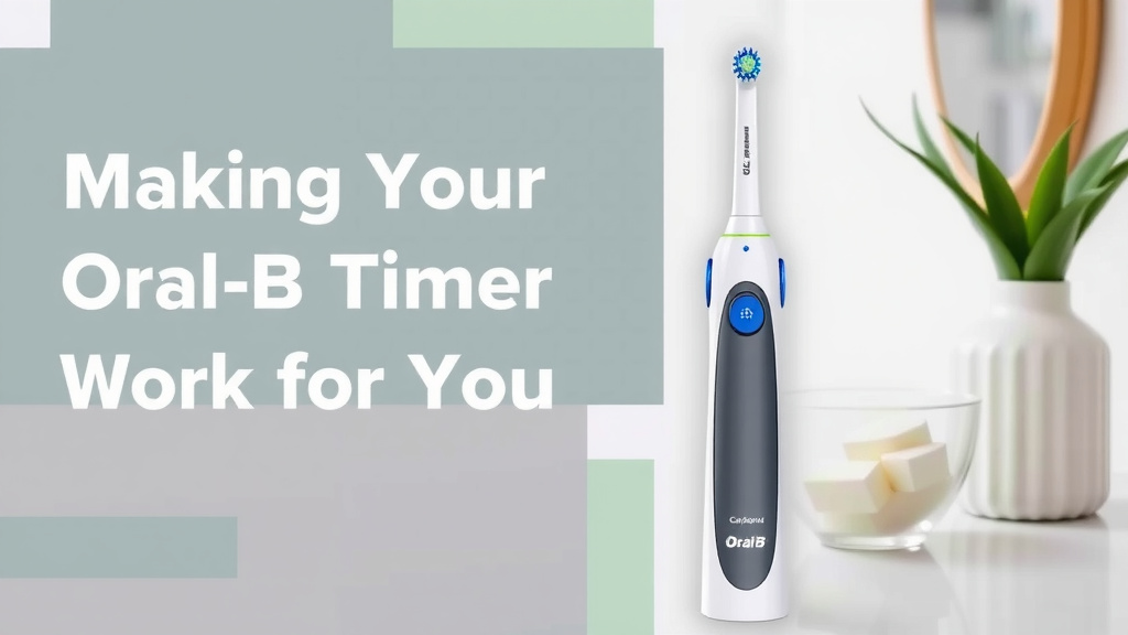 Making Your Oral-B Timer Work for You
