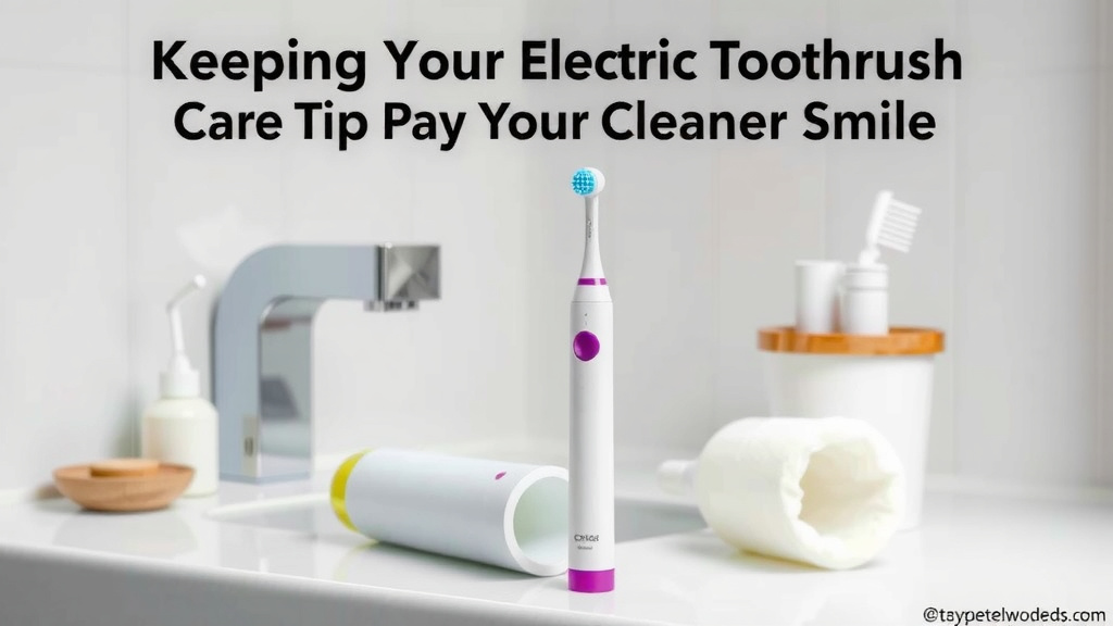 Keeping Your Electric Toothbrush Pristine