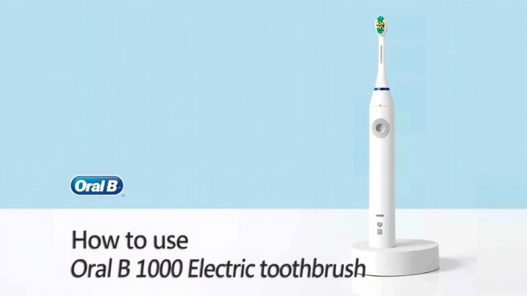 Oral B 1000 Electric Toothbrush: Your Complete Guide