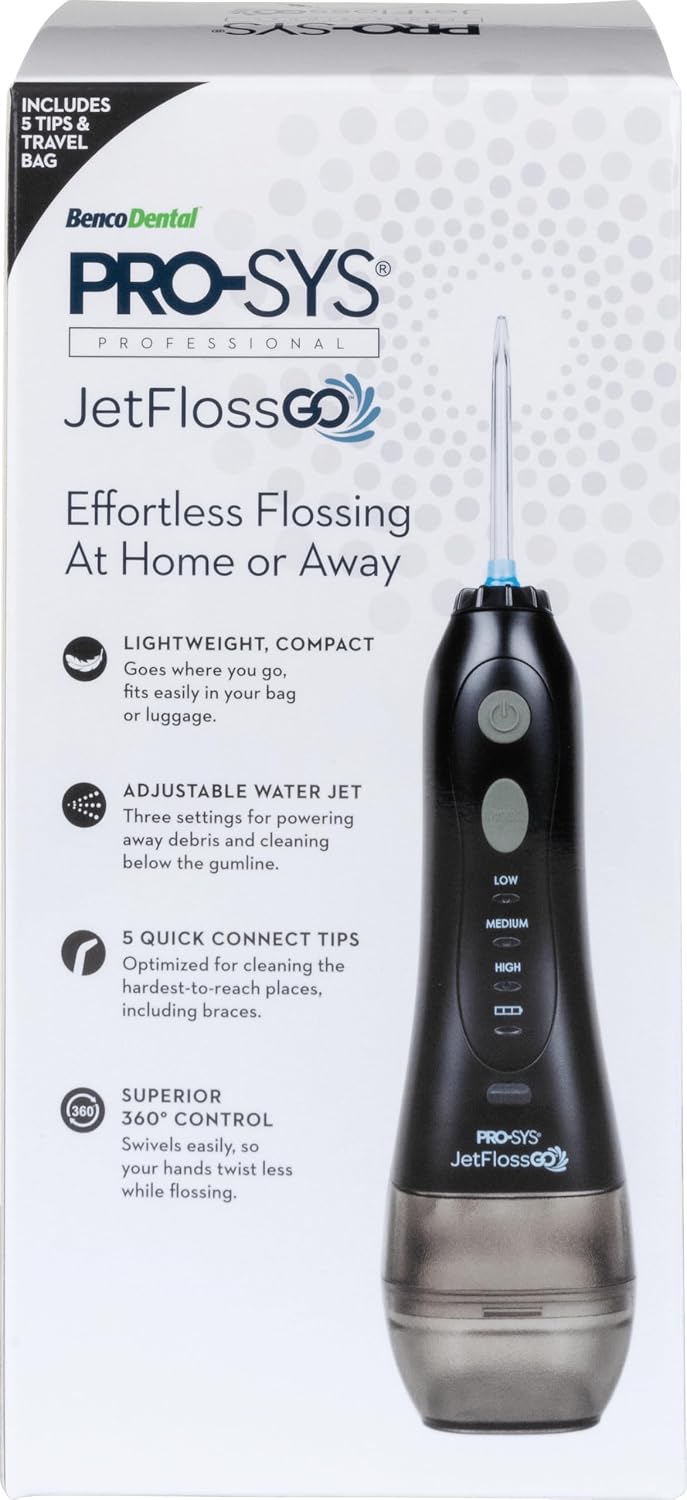 PRO-SYS JetFloss GO Cordless Water Flosser Review: Worth It?