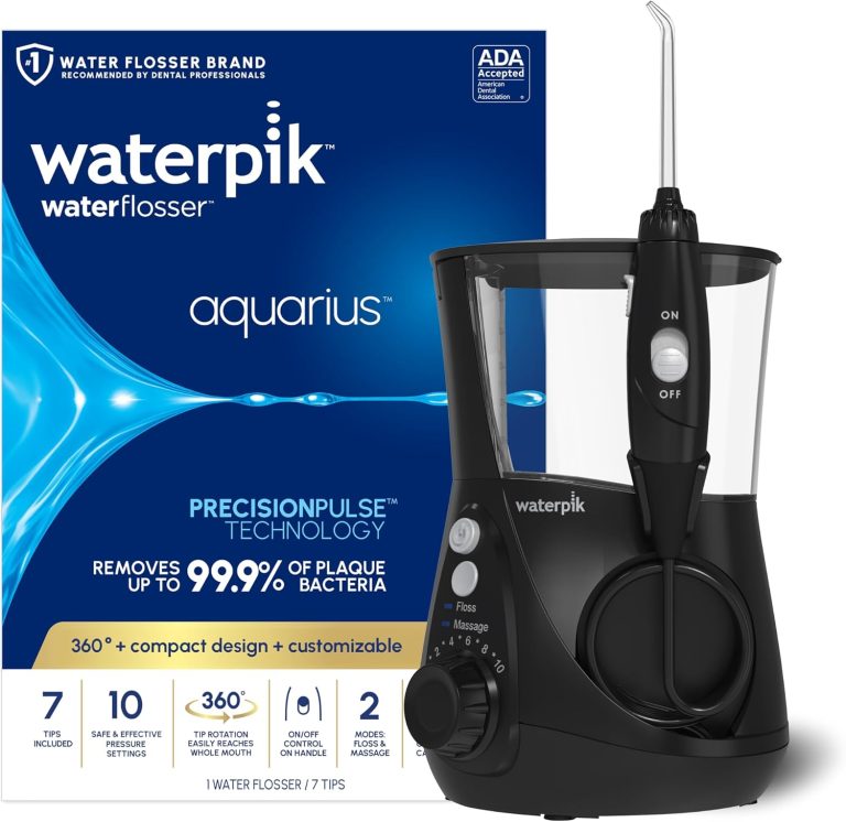 Waterpik Aquarius Countertop Water Flosser Review: Does It Work