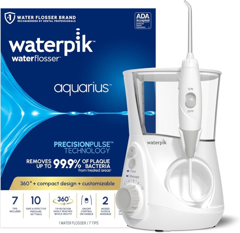 Waterpik Aquarius Countertop Water Flosser Review: Is It Worth It