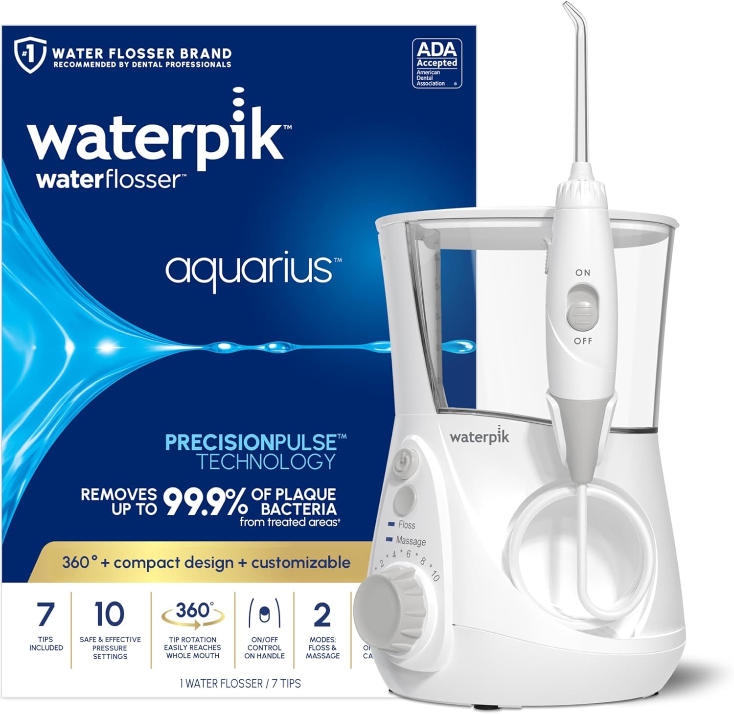 Waterpik Aquarius Countertop Water Flosser Review: Is It Worth It