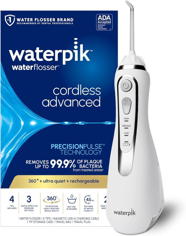 Waterpik Cordless Advanced Portable Water Review: A Deep Dive